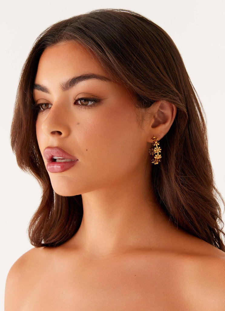Atelier Élégance™ | Boucles d'oreilles boho en or