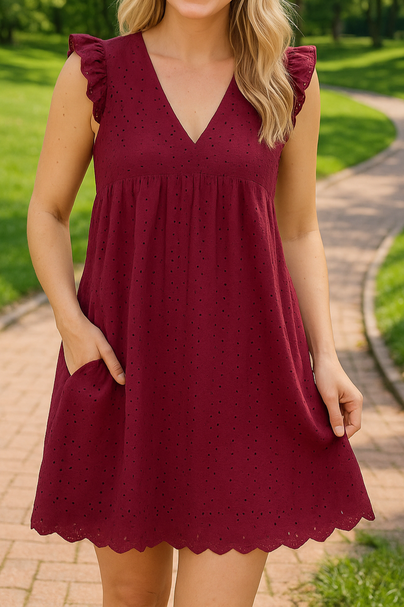 Atelier Élégance™ | Sophie robe d'été avec poches intégrées