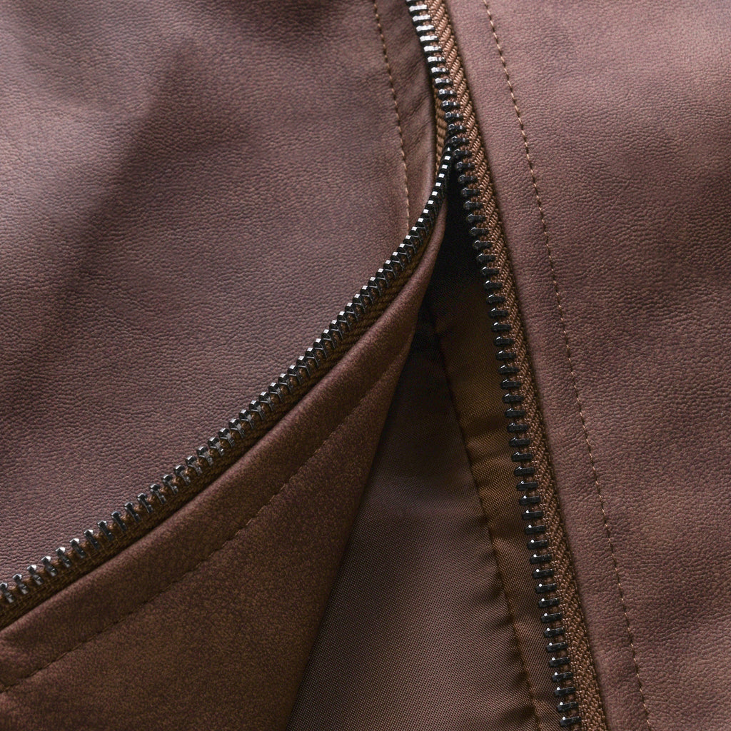 Atelier Élégance™ | Veste en cuir intemporelle