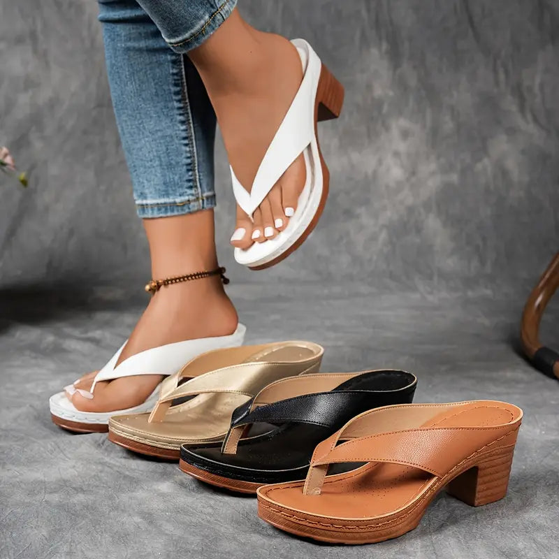 Morgane™ Chaussons Orthopédiques avec Talon