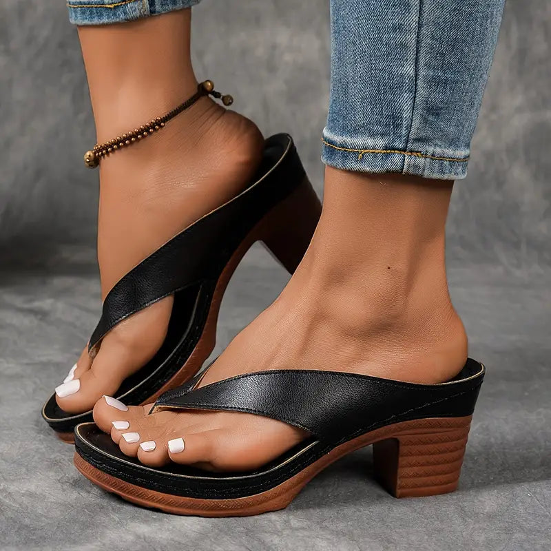Morgane™ Chaussons Orthopédiques avec Talon