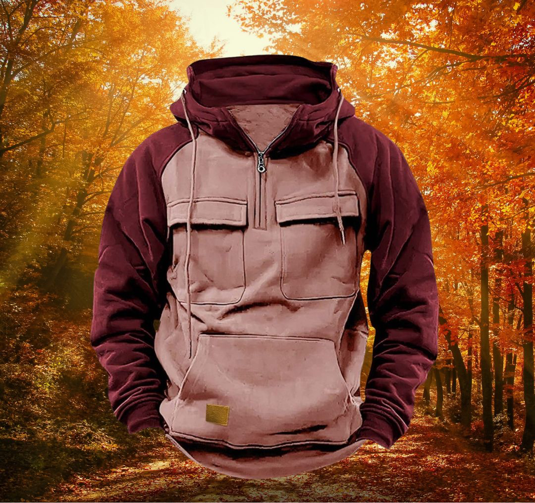 William | Sweat à capuche d'hiver multifonctionnel