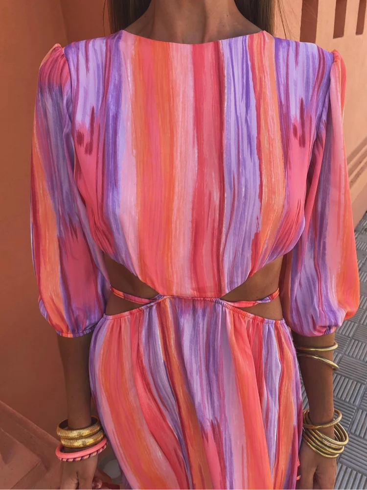 Atelier Élégance™ | Paloma robe Élégante avec Découpes