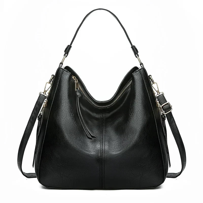 Atelier Élégance™ | Giselle Leather Shoulder Bag