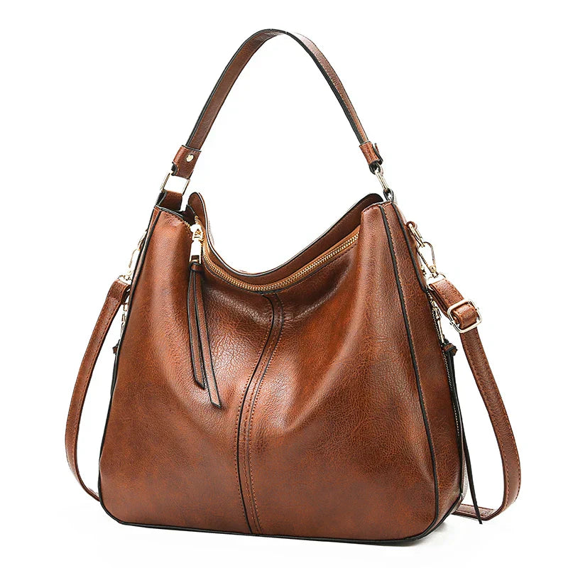Atelier Élégance™ | Giselle Leather Shoulder Bag