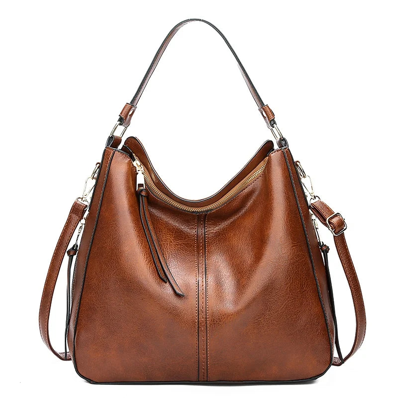 Atelier Élégance™ | Giselle Leather Shoulder Bag