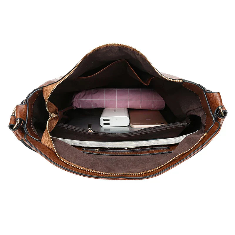 Atelier Élégance™ | Giselle Leather Shoulder Bag