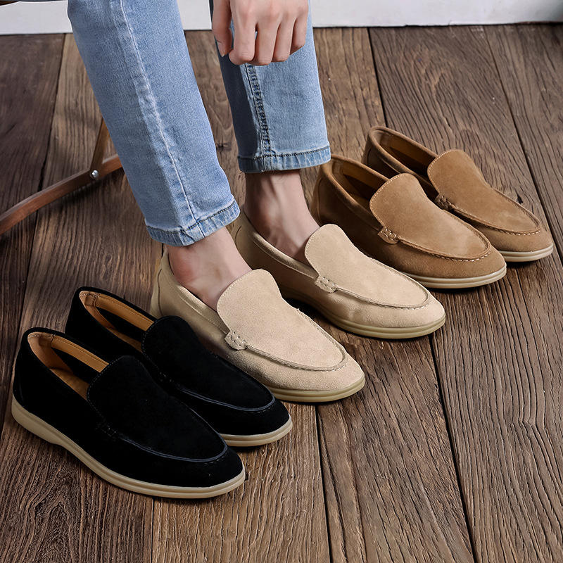 Atelier Élégance™ | Mocassins en daim
