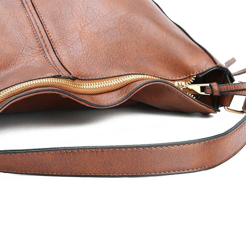 Atelier Élégance™ | Giselle Leather Shoulder Bag