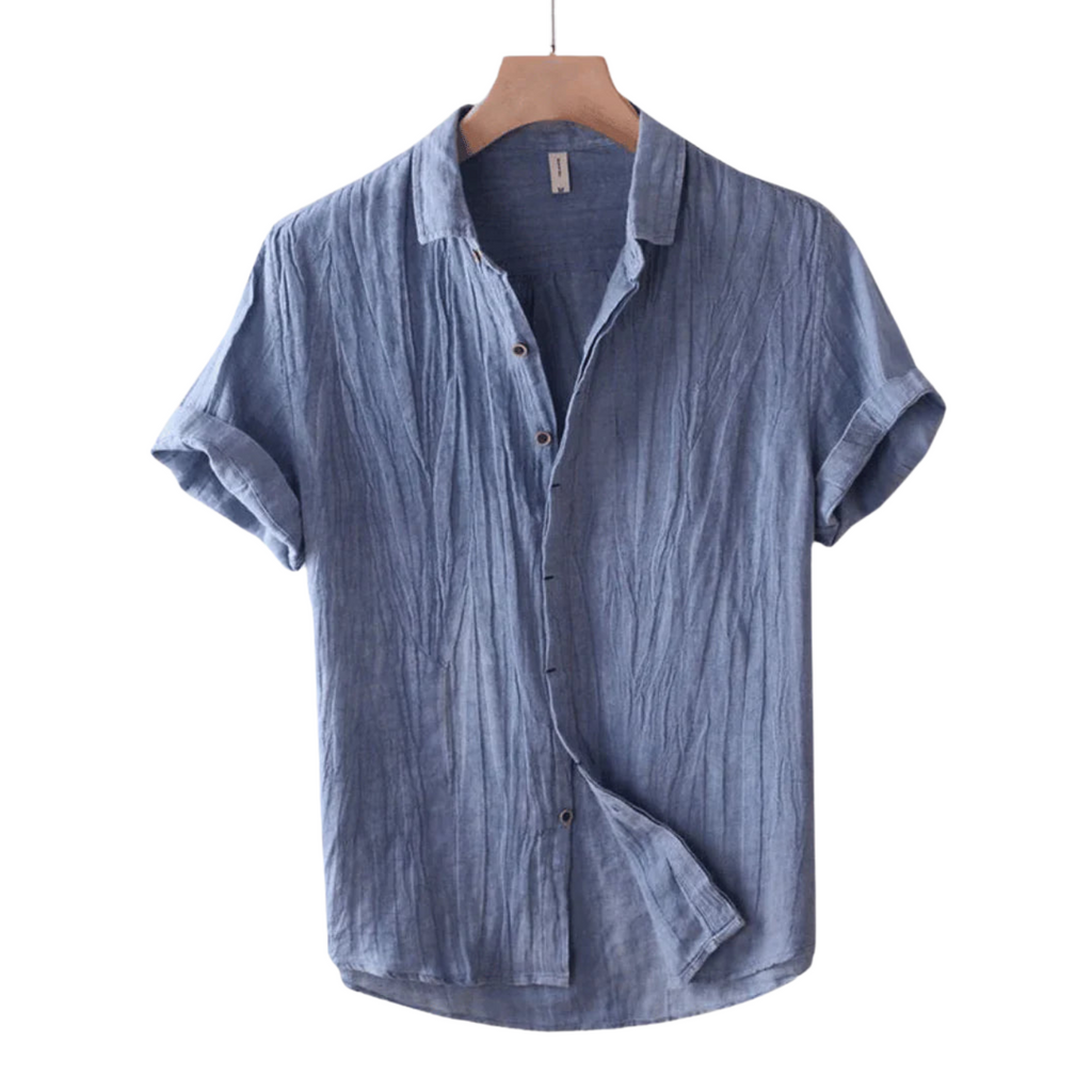 Lenoir™ | Chemise élégante à manches courtes avec boutons