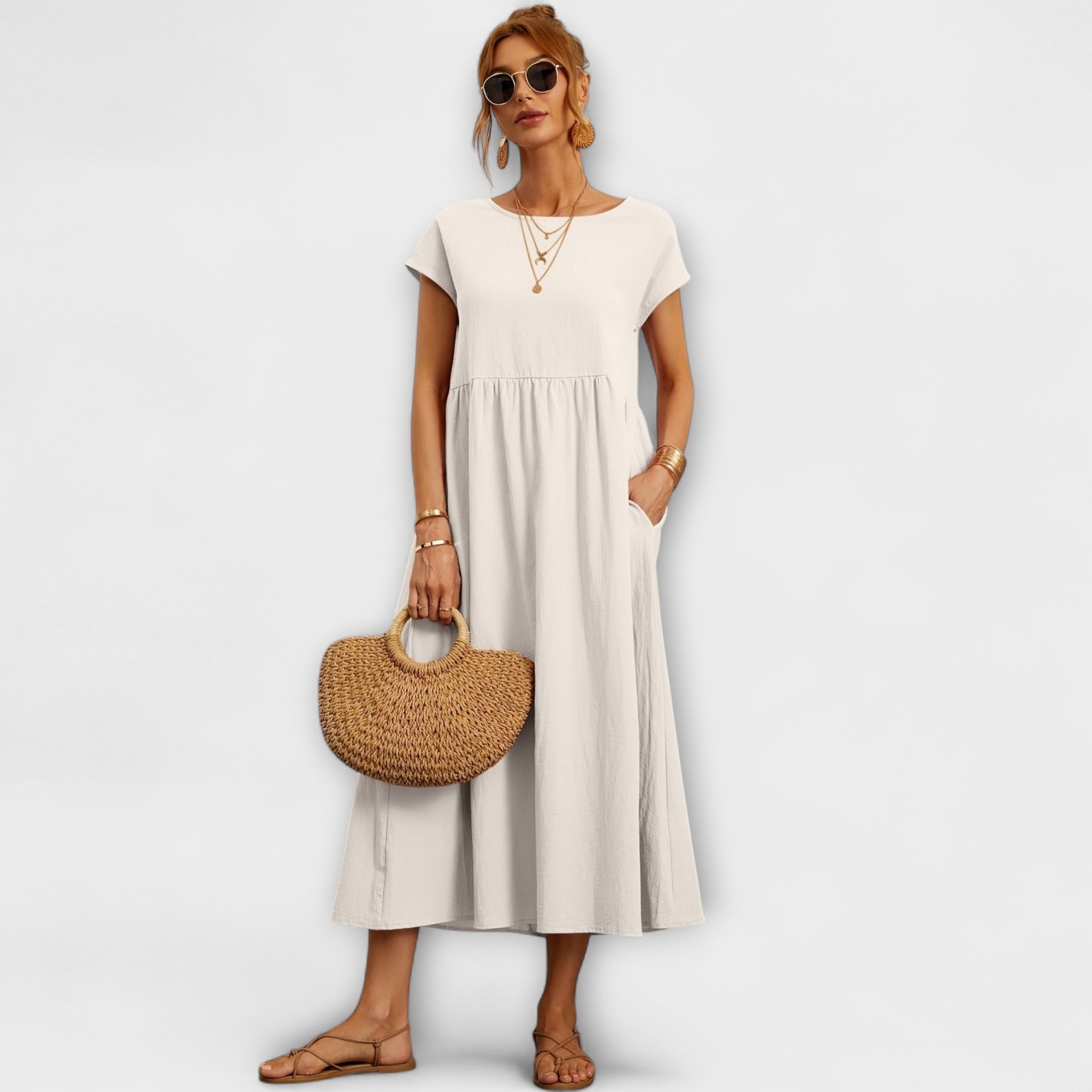 Atelier Élégance™ | Magnolia robe