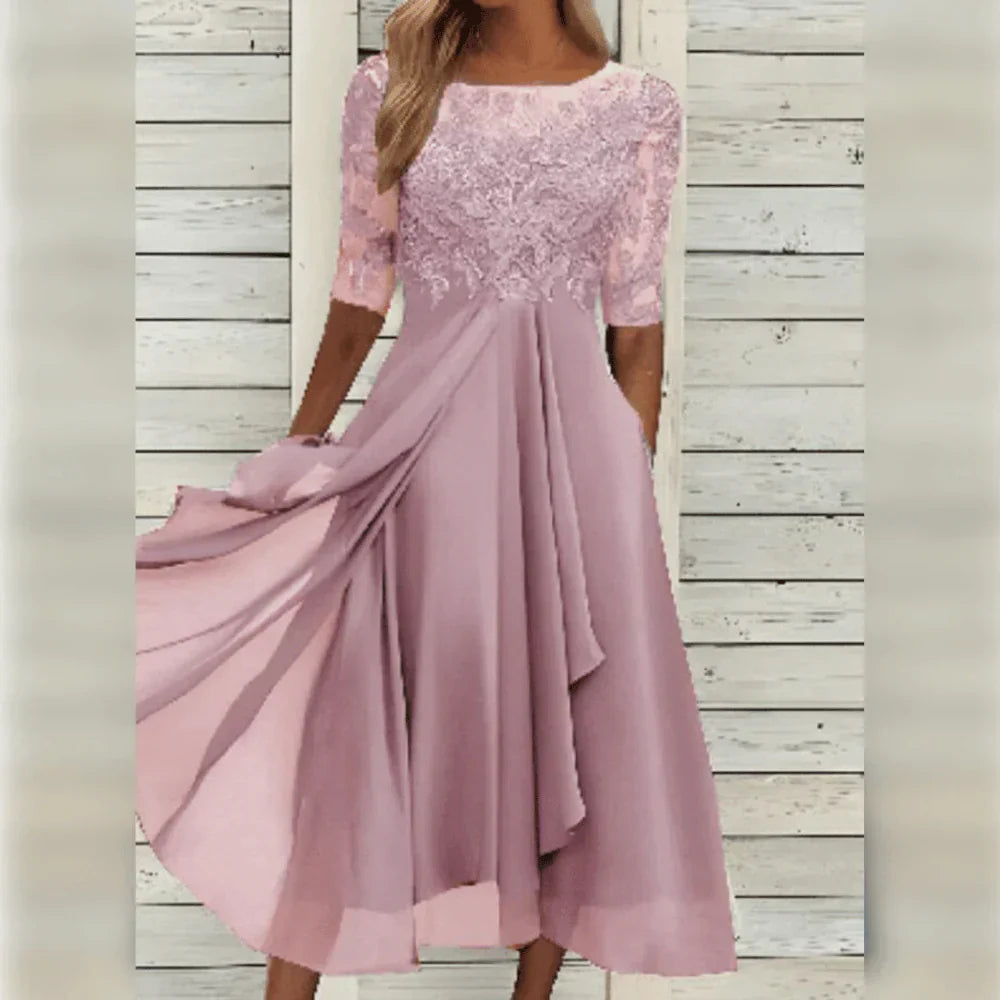 Atelier Élégance™ | Robe en Chiffon Élégante