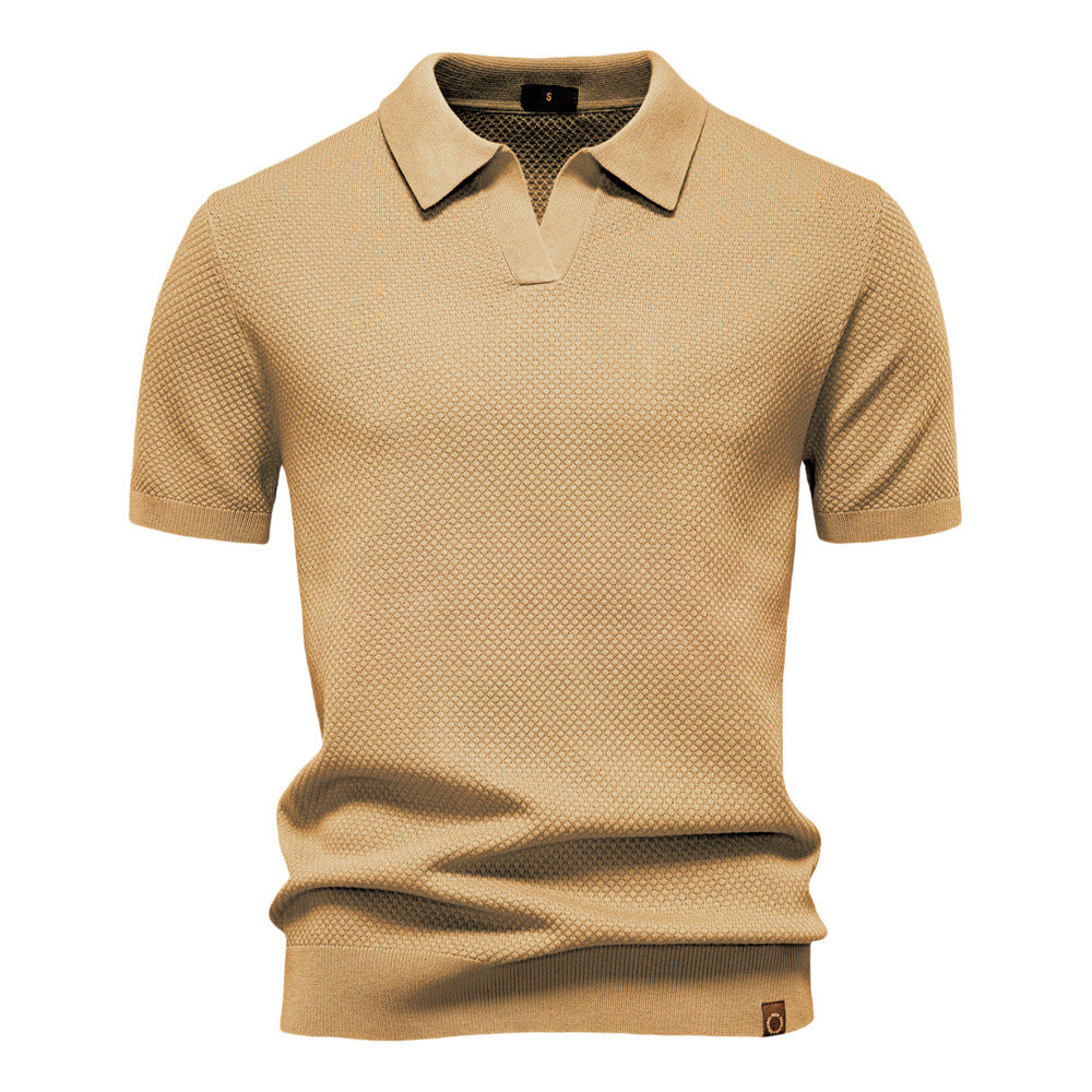 Atelier Élégance™ | Polo-shirt texturé