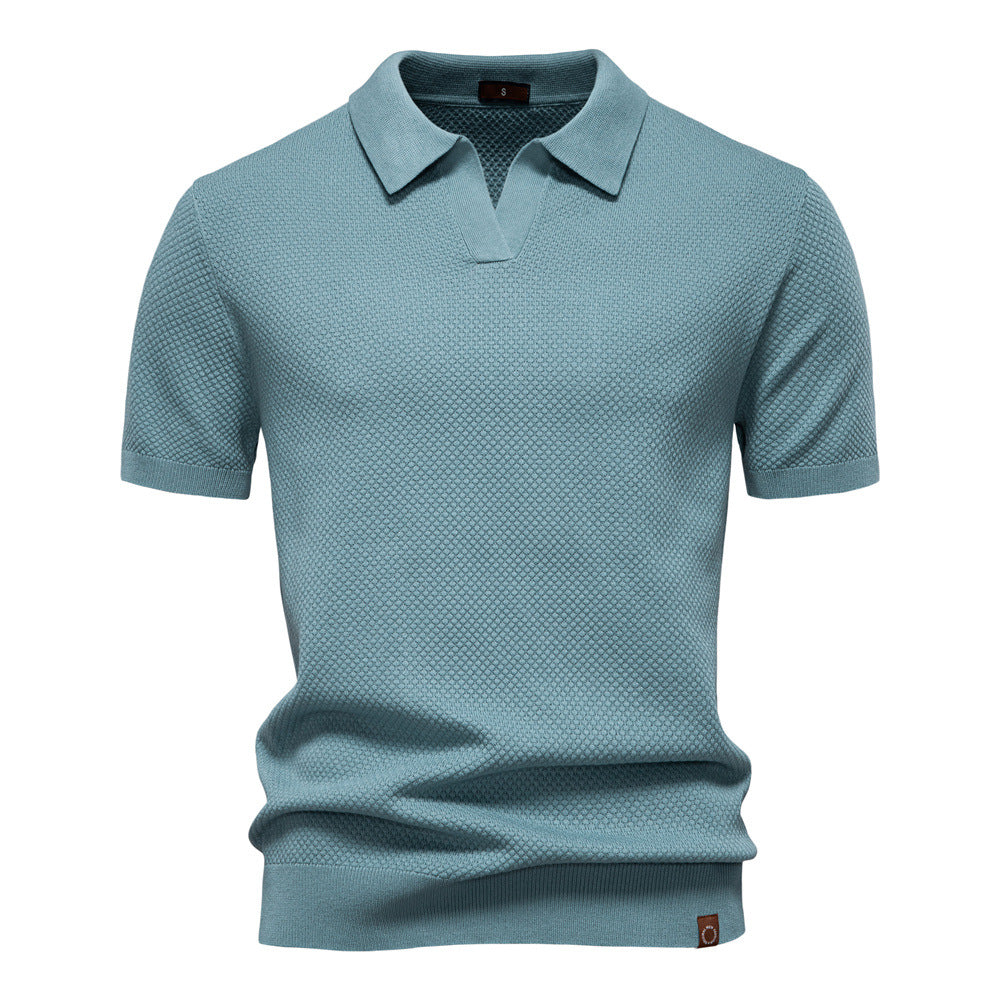 Atelier Élégance™ | Polo-shirt texturé