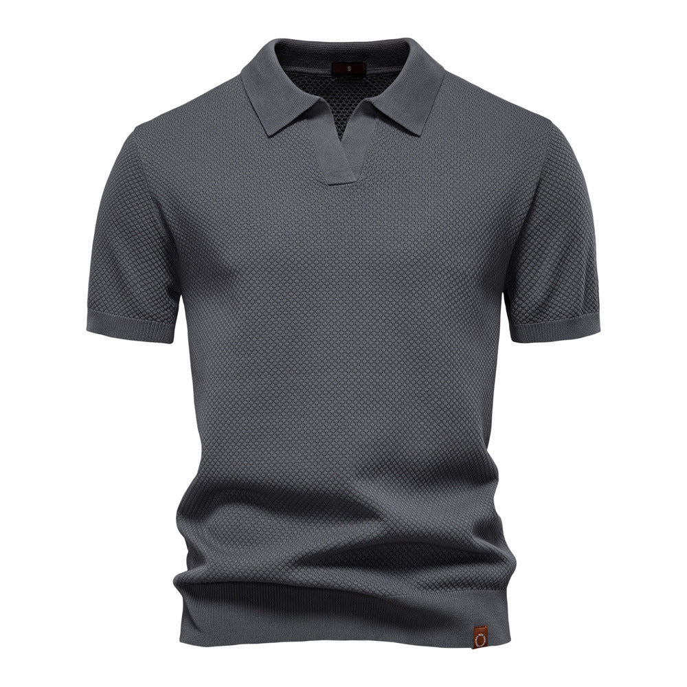 Atelier Élégance™ | Polo-shirt texturé