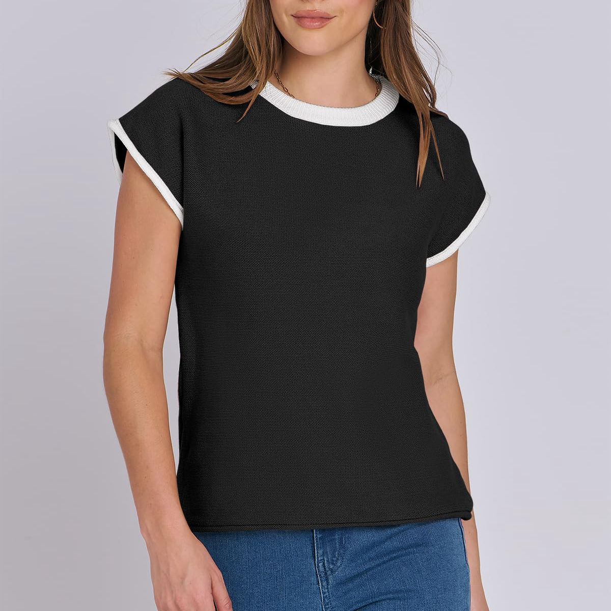 Atelier Élégance™ | Haut Rayé Mignon