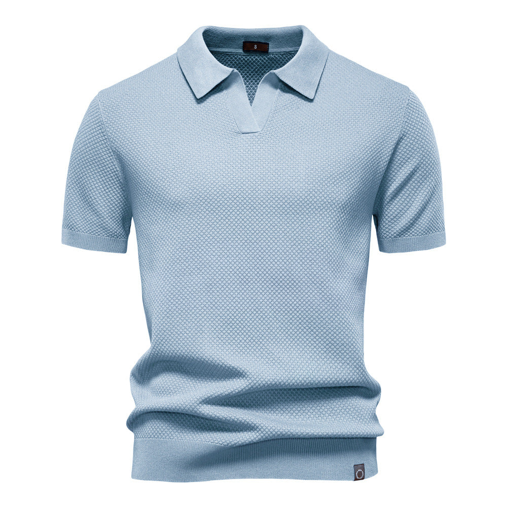 Atelier Élégance™ | Polo-shirt texturé