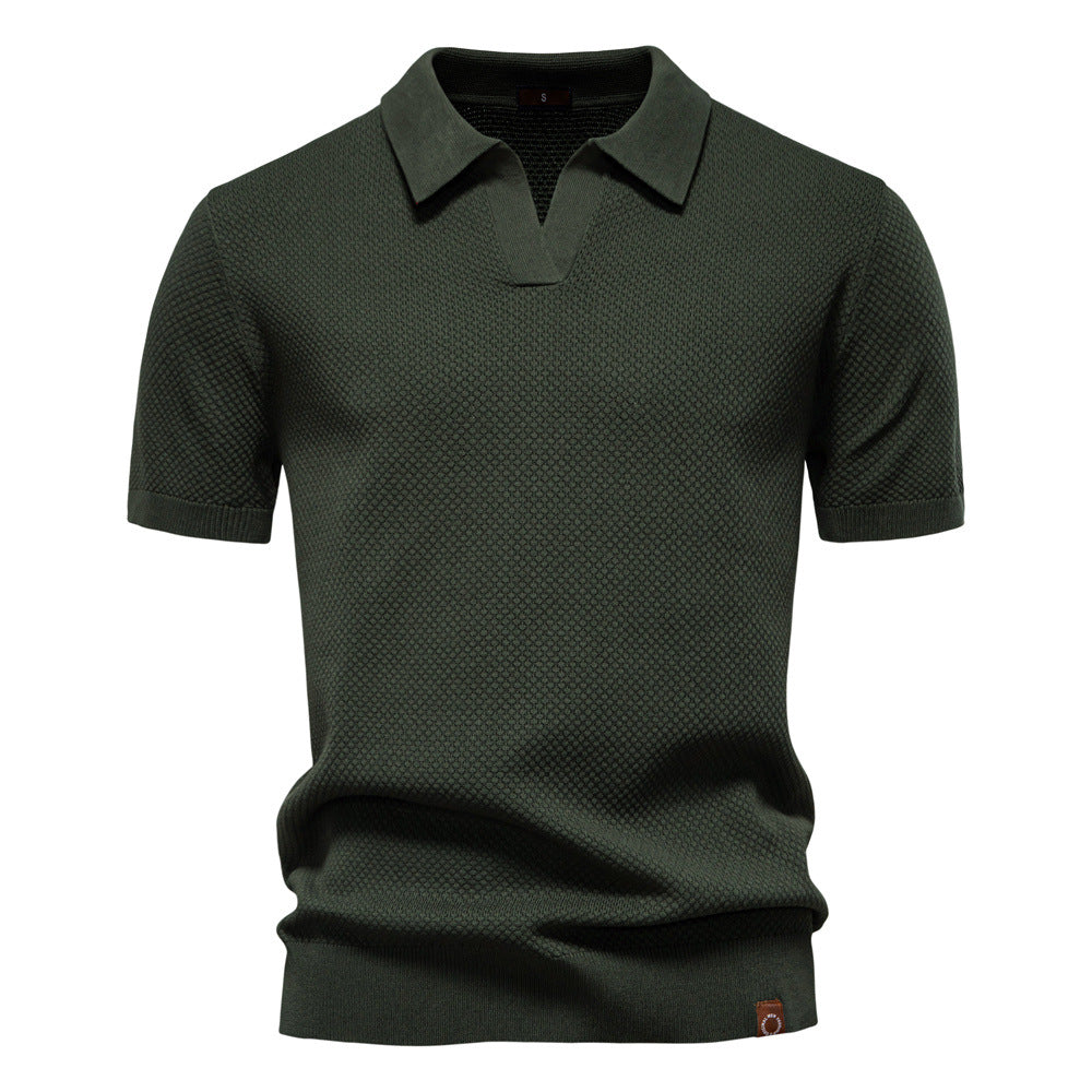 Atelier Élégance™ | Polo-shirt texturé