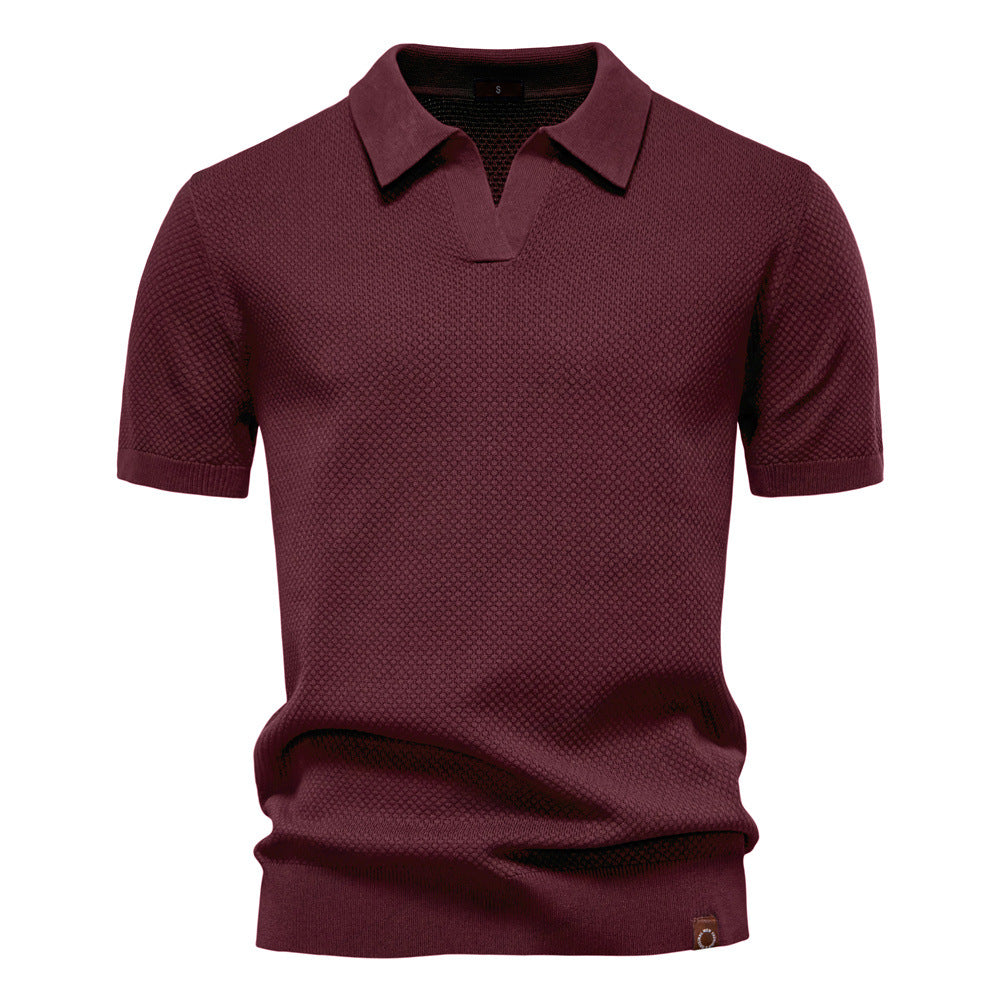 Atelier Élégance™ | Polo-shirt texturé