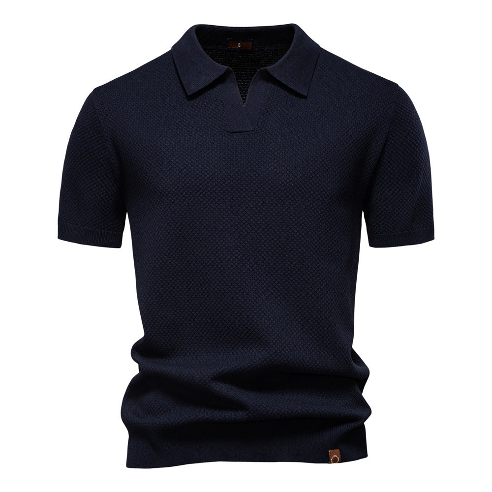 Atelier Élégance™ | Polo-shirt texturé