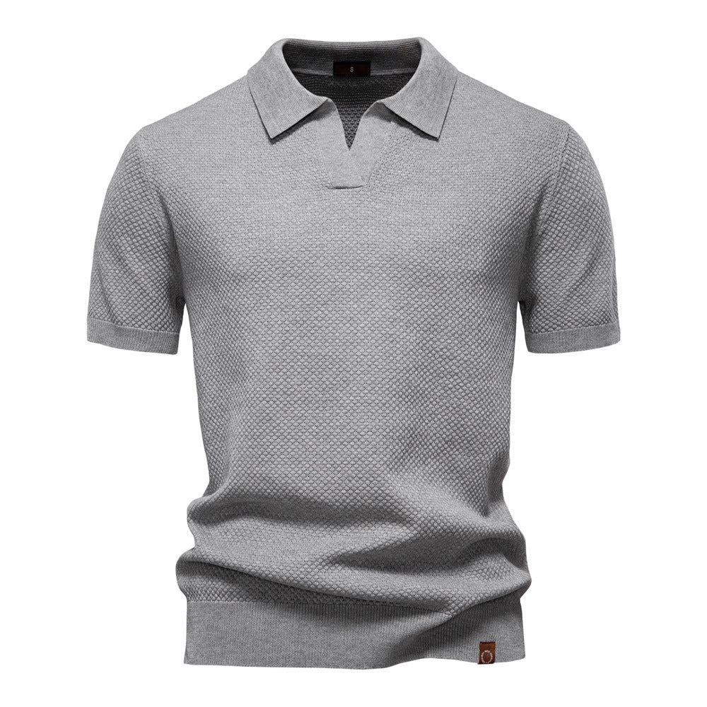 Atelier Élégance™ | Polo-shirt texturé