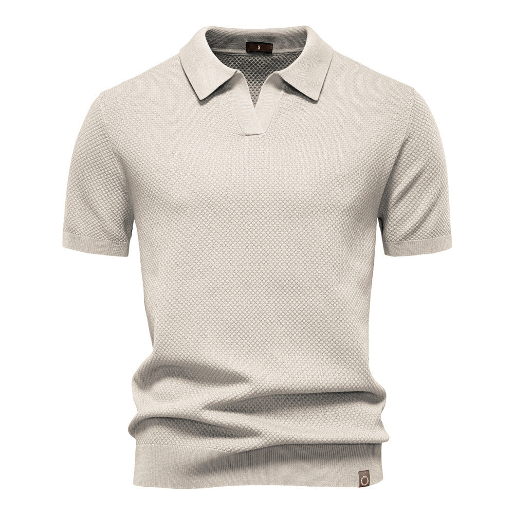 Atelier Élégance™ | Polo-shirt texturé