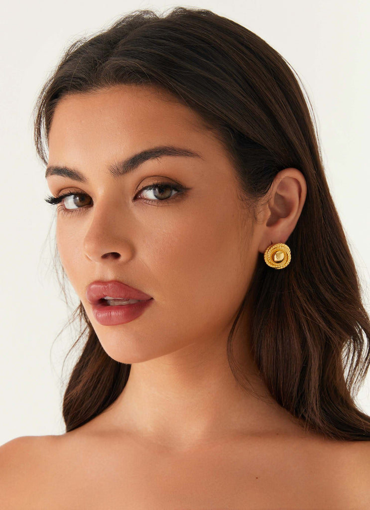 Atelier Élégance™ | Boucles d'Oreilles Oasis