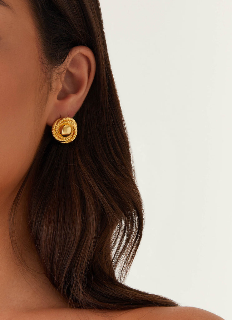 Atelier Élégance™ | Boucles d'Oreilles Oasis