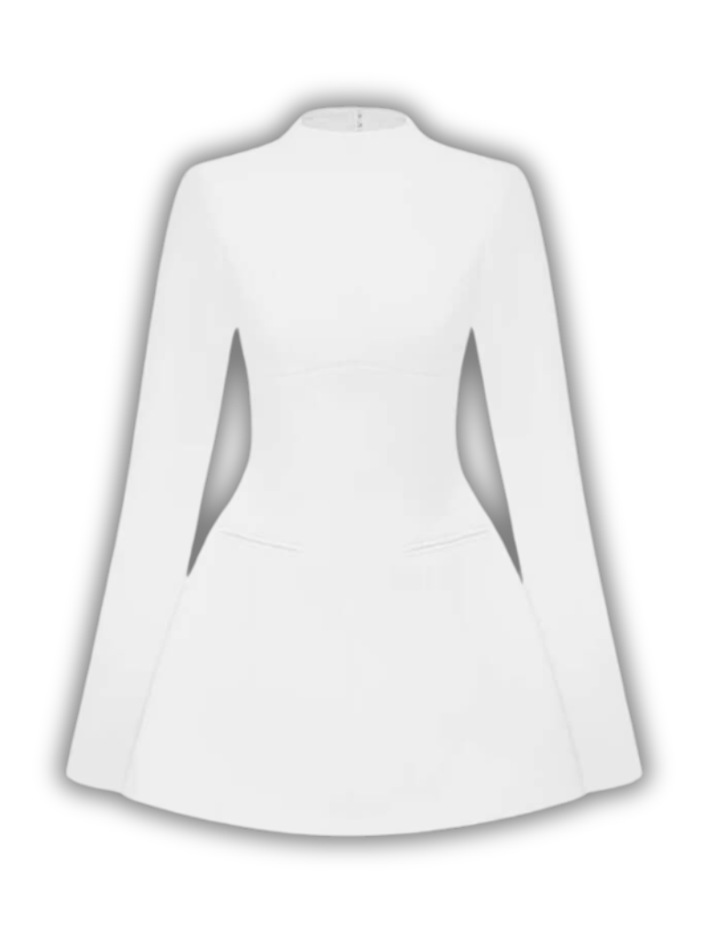 Atelier Élégance™ | Robe Mini en Coton – Élégance et Confort