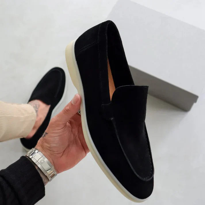 Atelier Élégance™ | Mocassins élégants en daim