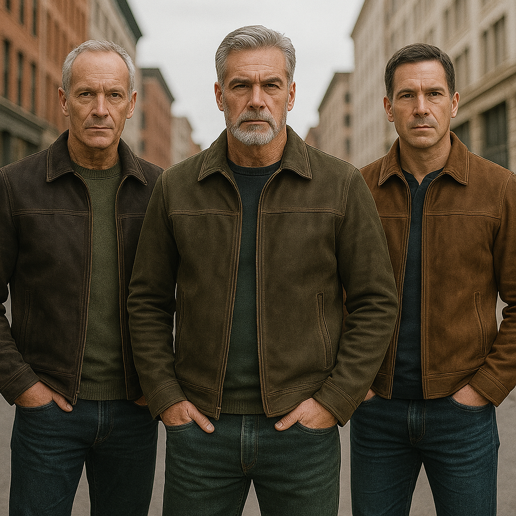 Atelier Élégance™ | Veste en cuir intemporelle