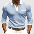 Lenoir™ - Chemise à détails contrastés élégants