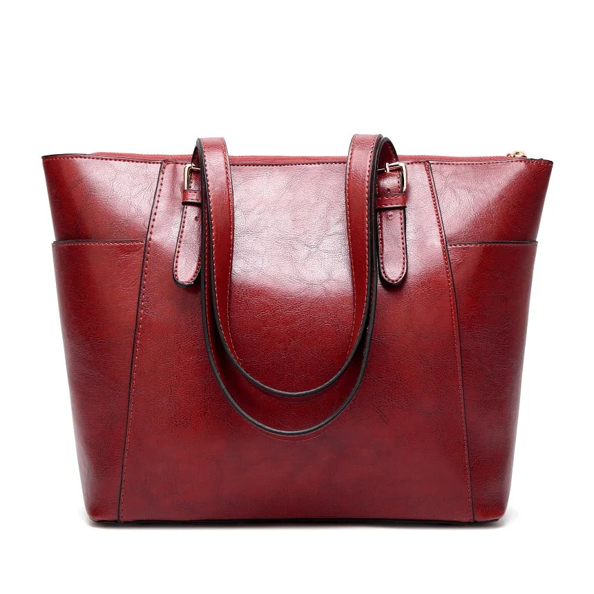 Atelier Élégance™ | Blanche Vintage Leather Bag