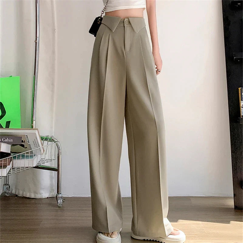 Atelier Élégance™ | Pantalon Évasé Élégance Structurée
