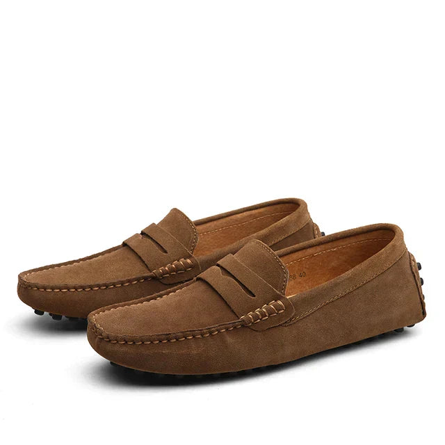 Atelier Élégance™ | Mocassins Marina en daim