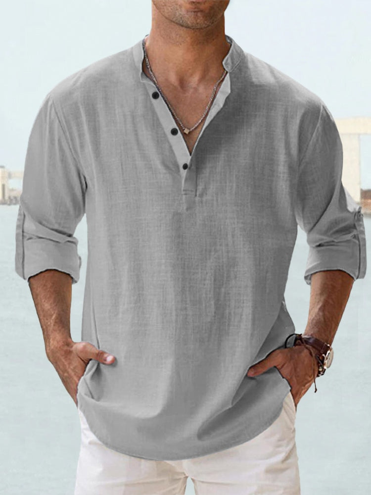 Atelier Élégance™ | Chemise en lin respirant