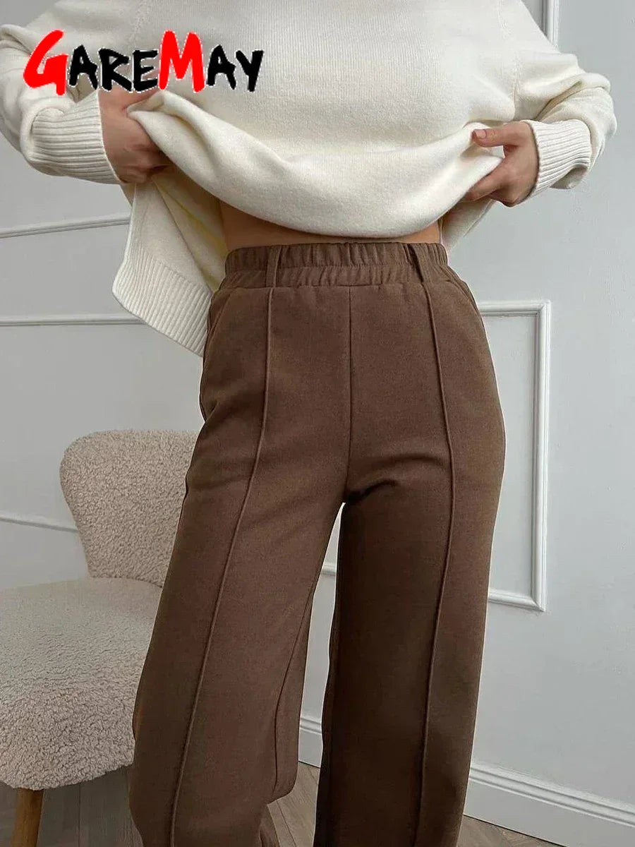 Atelier Élégance™ | Pantalon Élégant à Taille Élastique