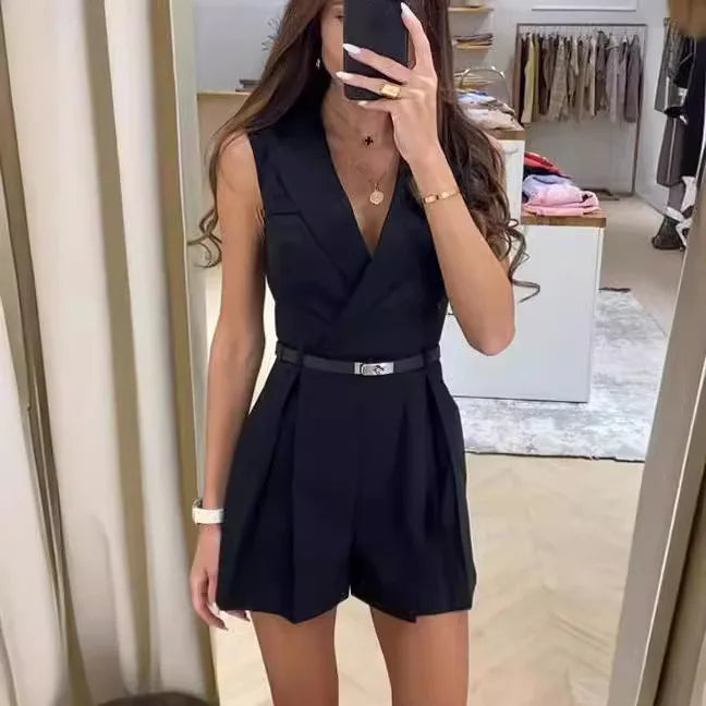 Atelier Élégance™ | Eva Jumpsuit Flowy & Lumineuse