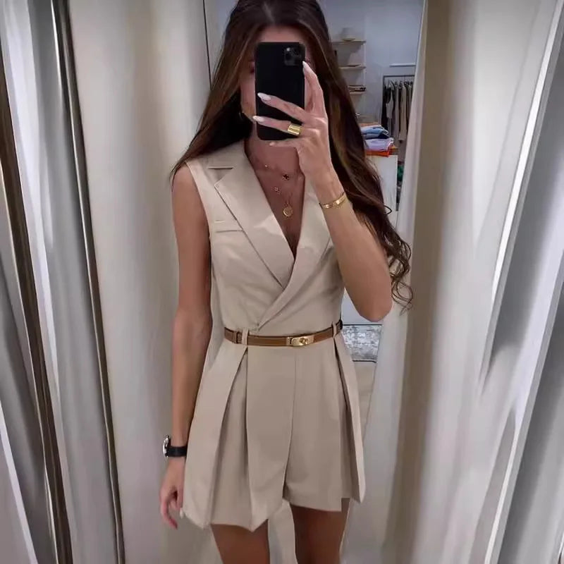 Atelier Élégance™ | Eva Jumpsuit Flowy & Lumineuse