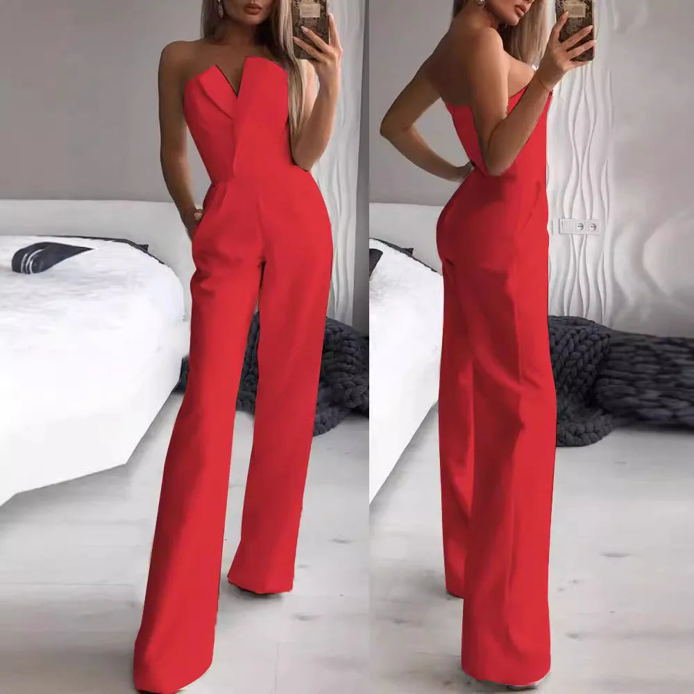 Atelier Élégance™ | Jumpsuit Élégance Naturelle & Ajustée