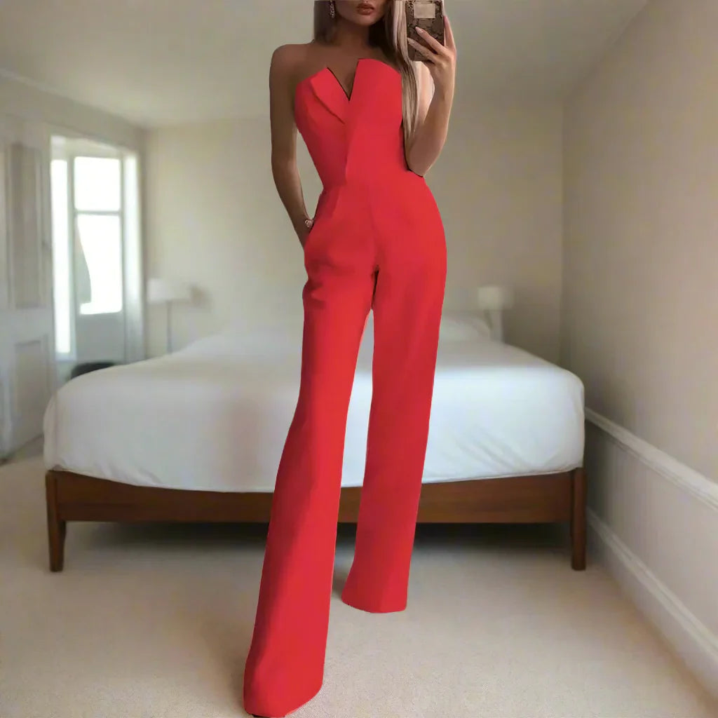 Atelier Élégance™ | Jumpsuit Élégance Naturelle & Ajustée