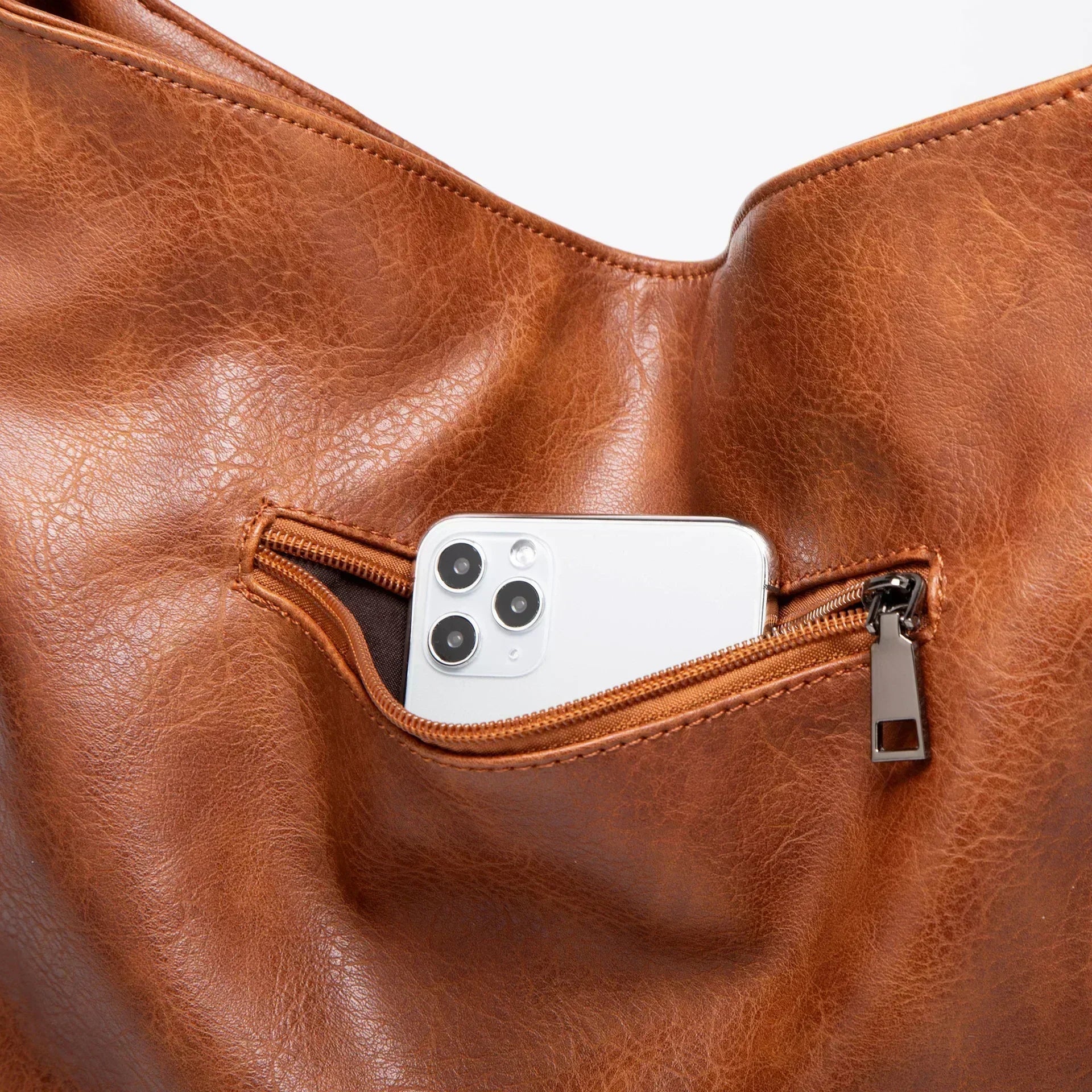 Atelier Élégance™ | Sac en cuir décontracté Pereira