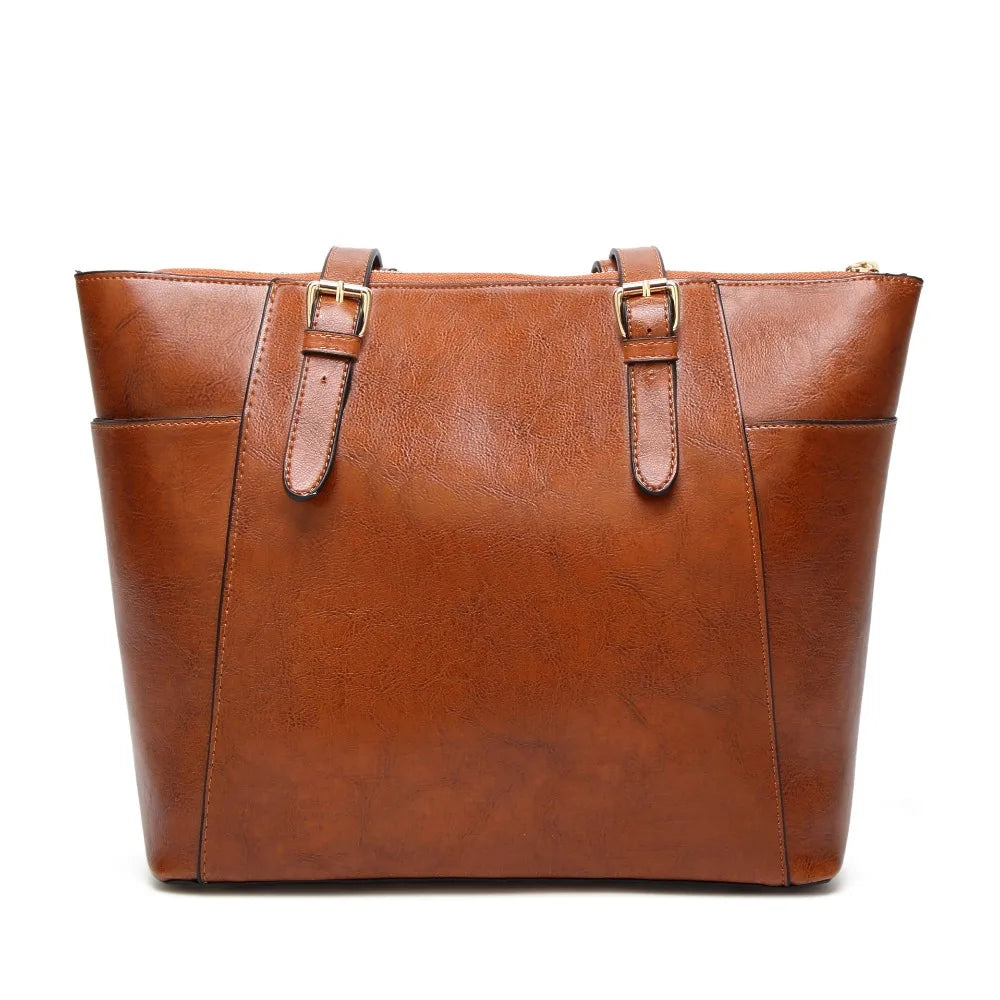Atelier Élégance™ | Blanche Vintage Leather Bag