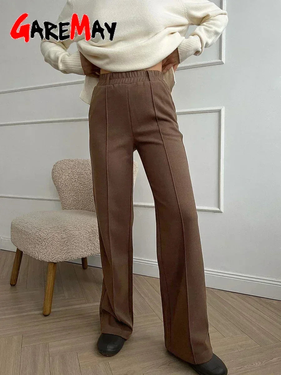 Atelier Élégance™ | Pantalon Élégant à Taille Élastique
