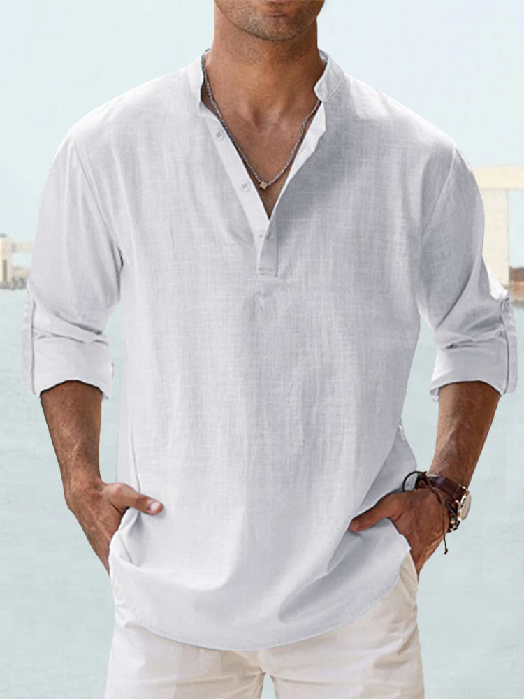 Atelier Élégance™ | Chemise en lin respirant