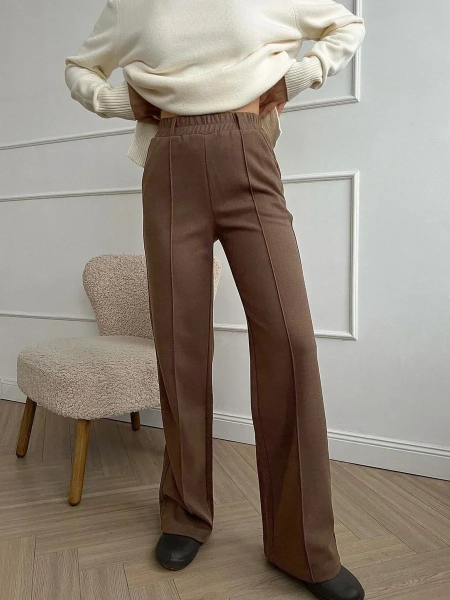 Atelier Élégance™ | Pantalon Élégant à Taille Élastique
