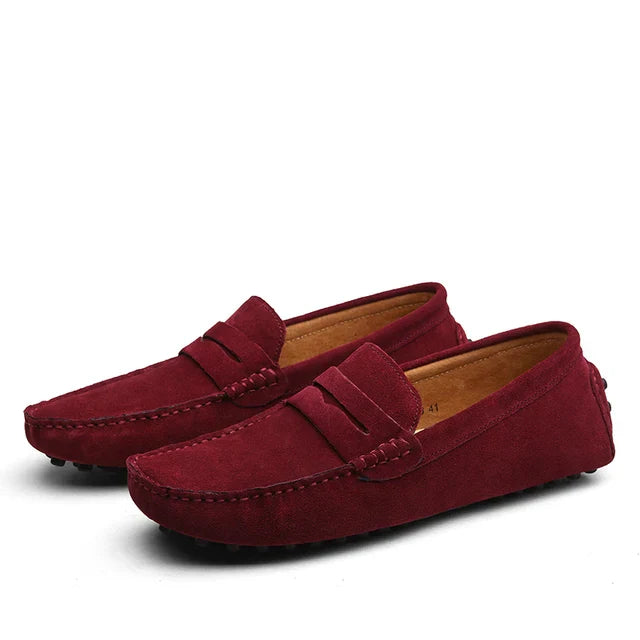 Atelier Élégance™ | Mocassins Marina en daim