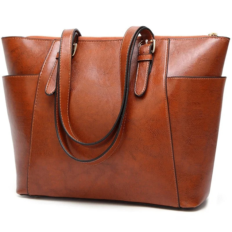 Atelier Élégance™ | Blanche Vintage Leather Bag
