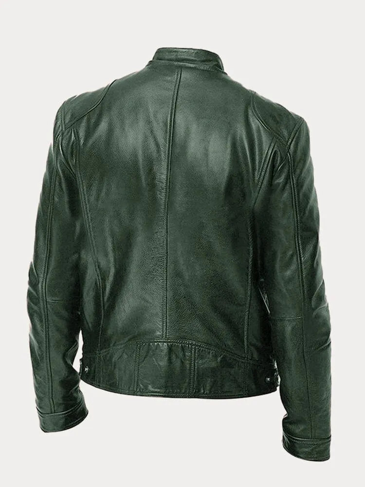 Atelier Élégance™ | Veste décontractée en cuir