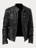 Atelier Élégance™ | Veste décontractée en cuir
